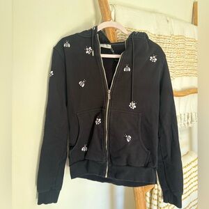 DIOR X KAWS Bee Zip Up Sweatshirt